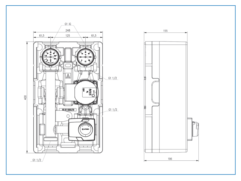 Le nouveau Groupe hydraulique PrimoTherm K 180-2 DN 25