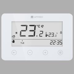 Thermostat d'ambiance digital programmable filaire FloorControl avec mesure de température