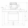 Détecteur de niveau à ultrason sans contact SonarFox® UST 20